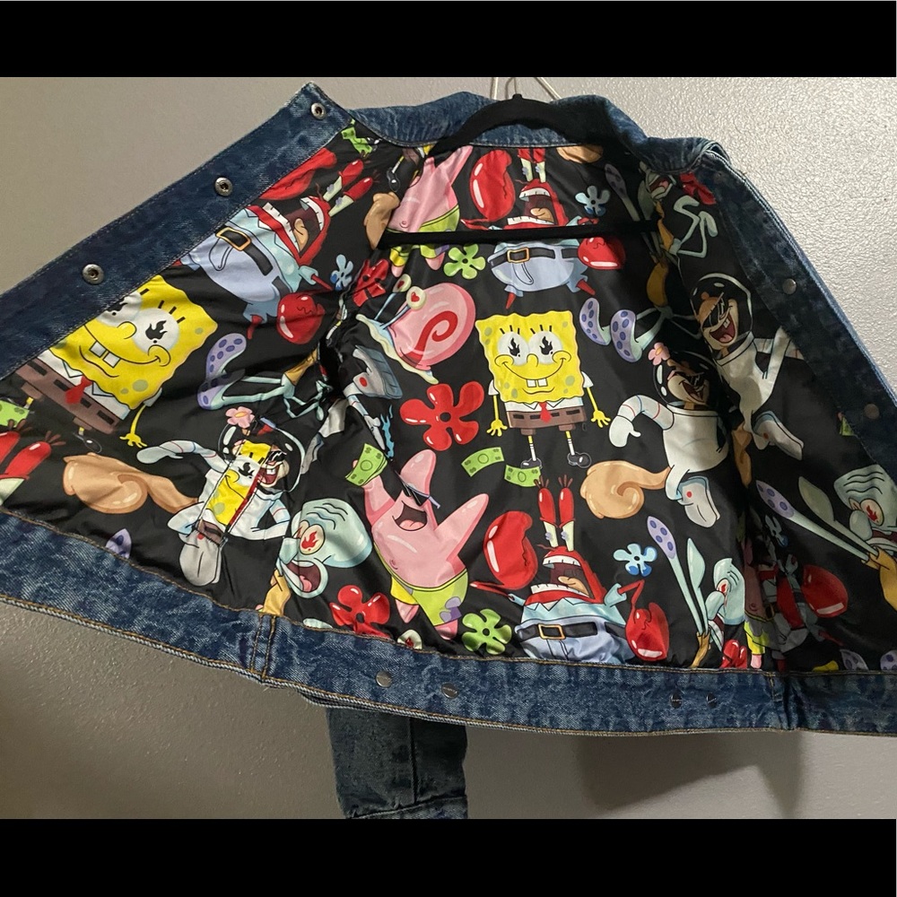SpongeBob Denim Jacket - Picture 3 of 5
